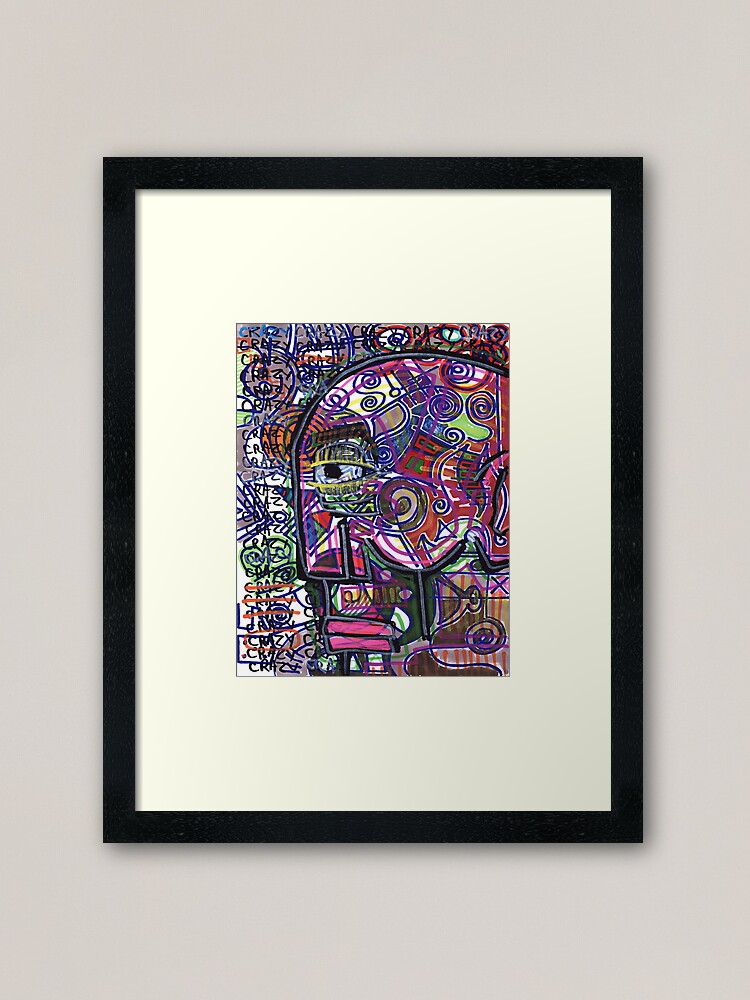 Alternate view of A Bit Normal Framed Art Print