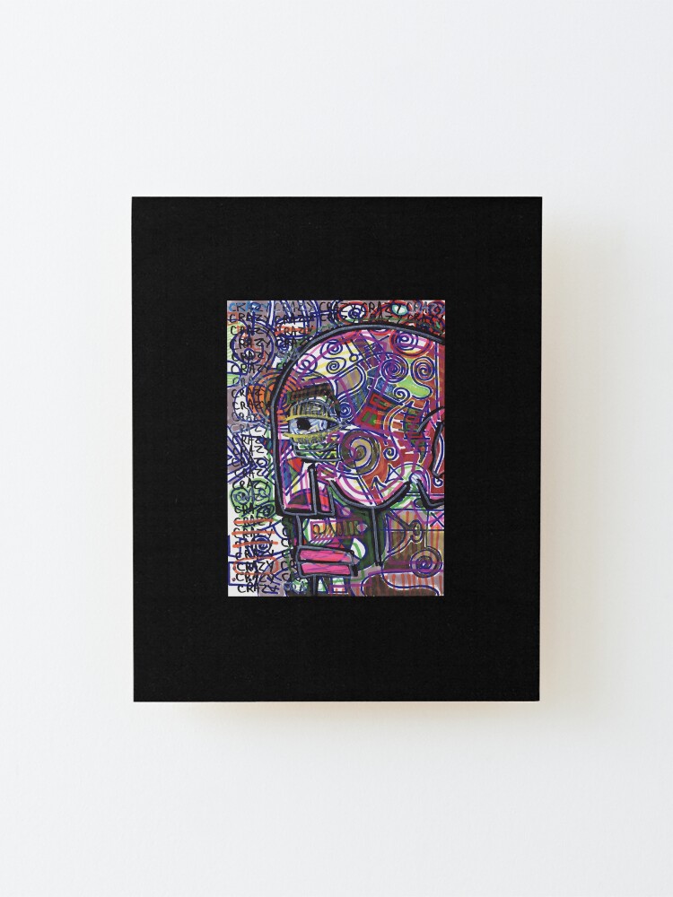 Alternate view of A Bit Normal Mounted Print