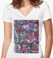 A Bit Normal Fitted V-Neck T-Shirt