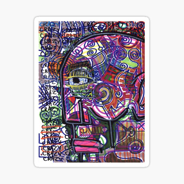 A Bit Normal Sticker