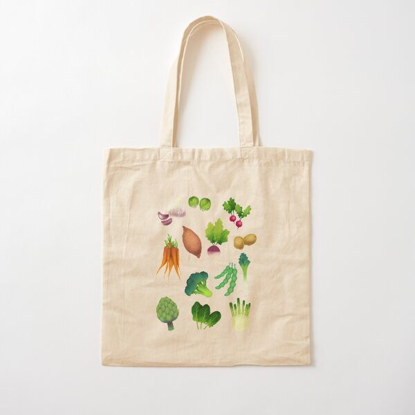 Farmers Market Cotton Tote Bag
