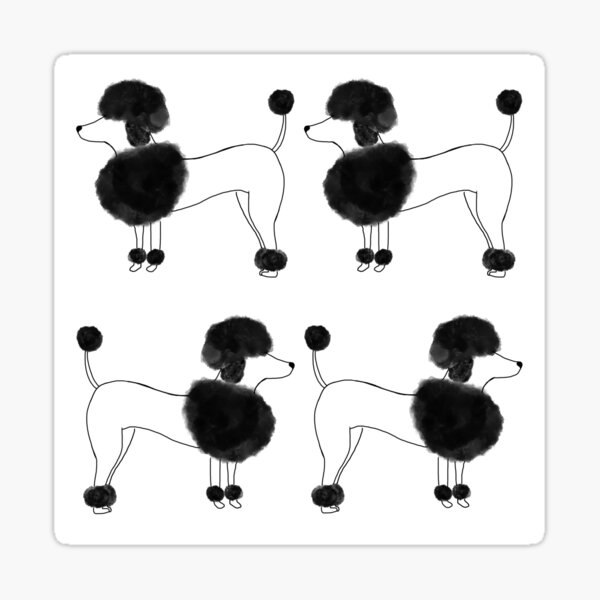 Poddles Sticker
