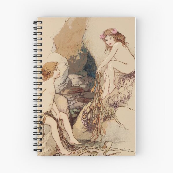 Item preview, Children playing near a cave designed and sold by Vintage Designs +.