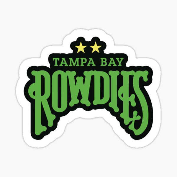 Retro Defunct Tampa Bay Rowdies Soccer Team  Sticker for Sale by