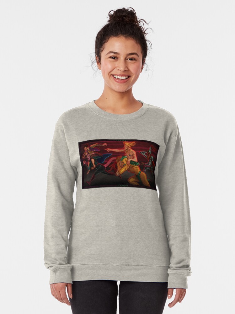 Alternate view of Toward Danger Pullover Sweatshirt