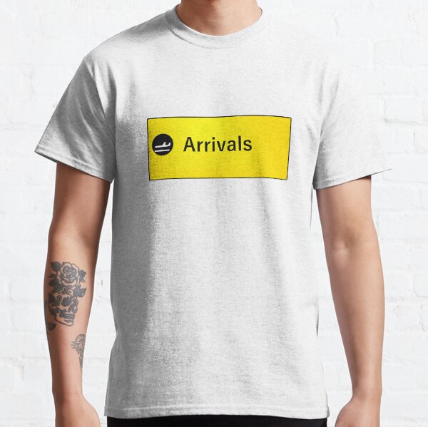 London Heathrow Arrivals Sign Classic T-Shirt