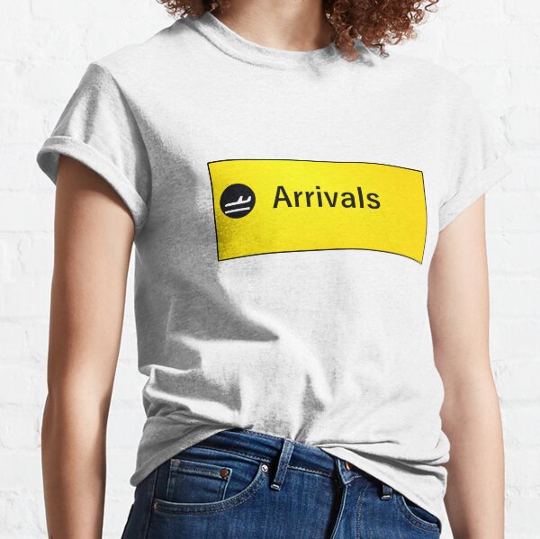 London Heathrow Arrivals Sign Classic T-Shirt