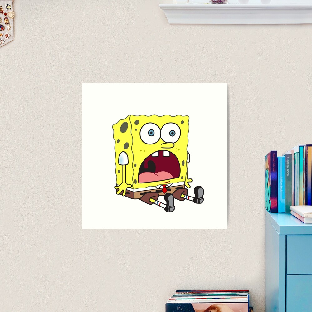 Shocked Spongebob Photographic Print for Sale by courtneylouix