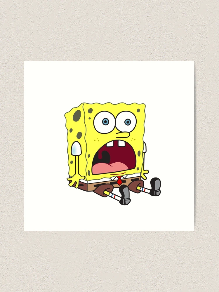 Shocked Spongebob Poster for Sale by courtneylouix
