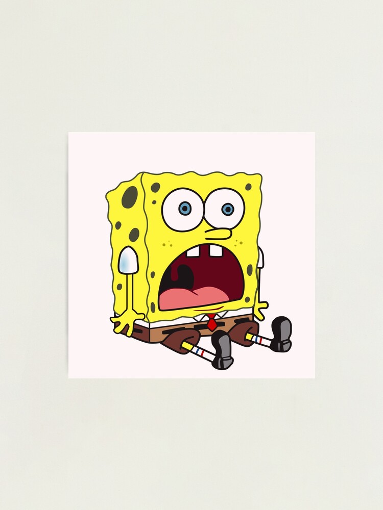 Shocked Spongebob Photographic Print for Sale by courtneylouix