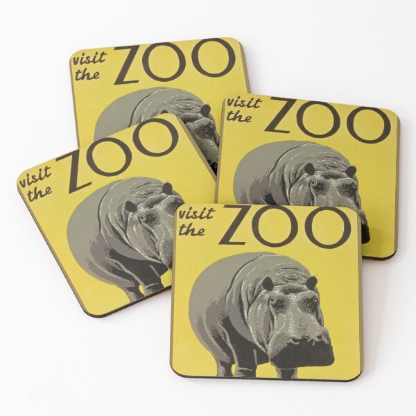 Item preview, Vintage Philadelphia Zoo poster designed and sold by Vintage Designs +.