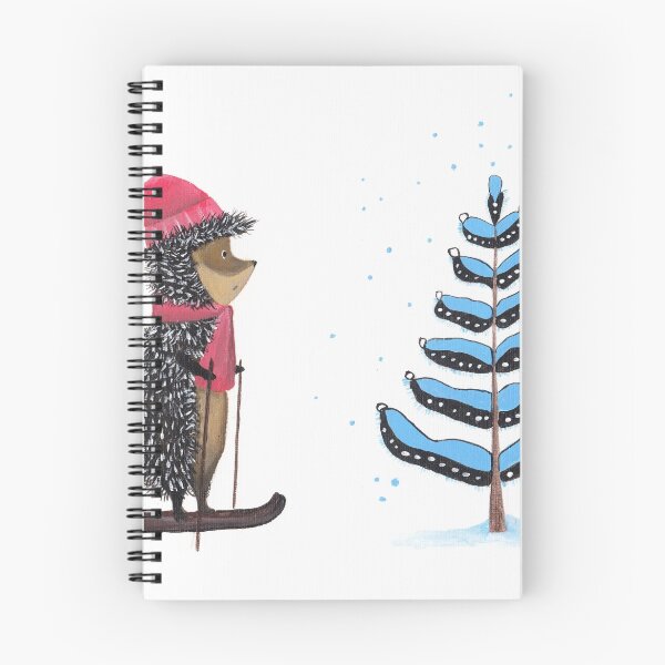 Item preview, Nursery art - Winter adventure of hedgehog designed and sold by Marikohandemade.