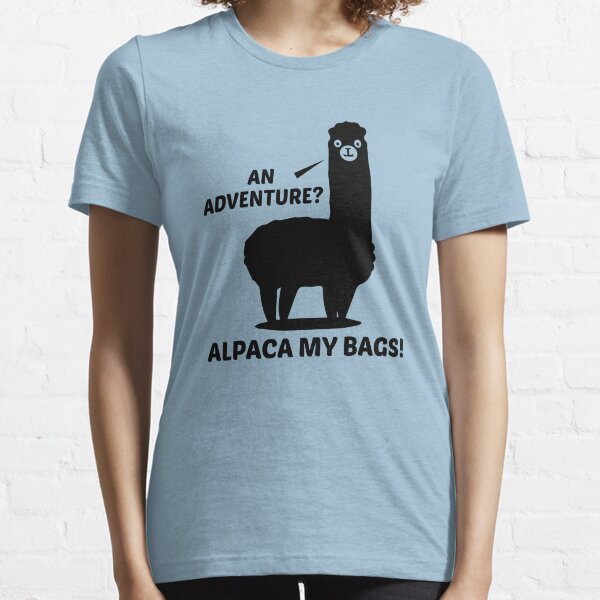 Alpaca Mis Bolsas Camiseta esencial