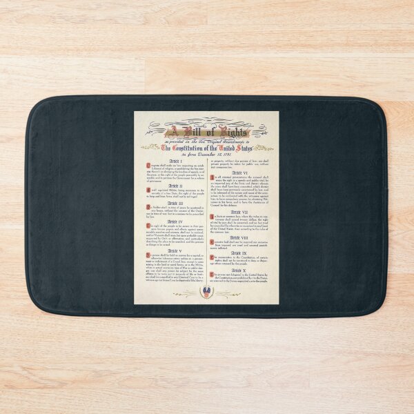 Item preview, Bill Of Rights USA History Teacher T-Shirt Constitution  designed and sold by Creekman Designs.