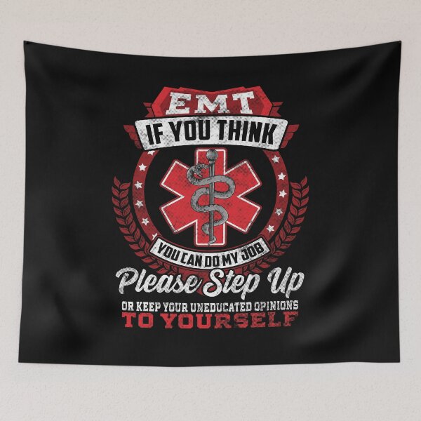 Item preview, Funny EMT Paramedic Sarcastic Saying designed and sold by Basti09.