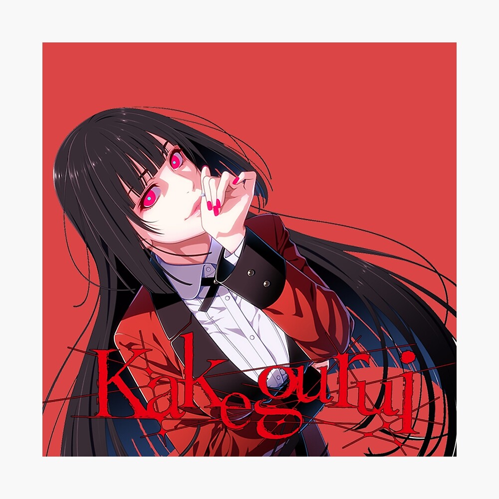 Kakegurui Yumeko Poster By Bepis Lemiao Redbubble