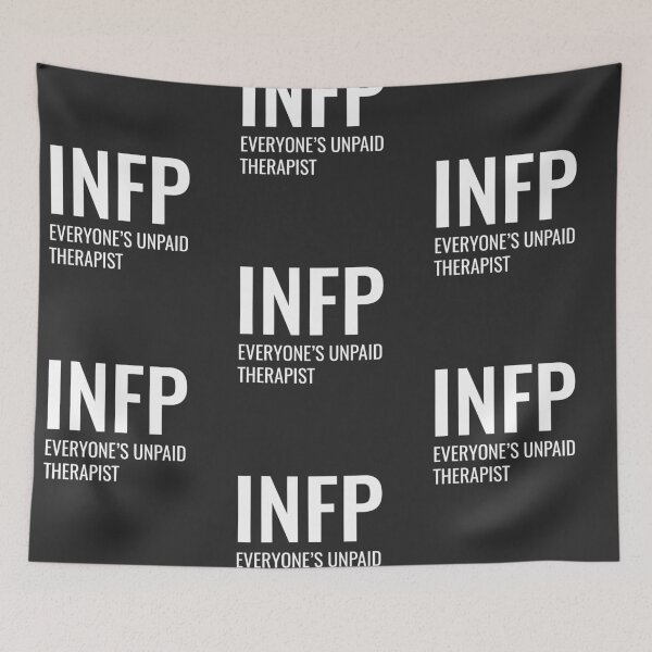 Item preview, INFP - unpaid therapist (type) designed and sold by isstgeschichte.