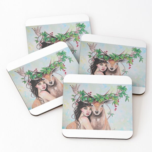 Item preview, Watercolor deer designed and sold by Daniela Mejia.