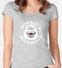 Bumble's Snowshack Women's Fitted Scoop T-Shirt