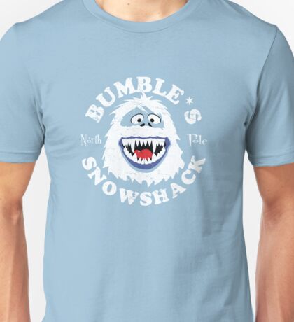 Christmas Tree Star Bumble The Abominable Snowman T-shirt