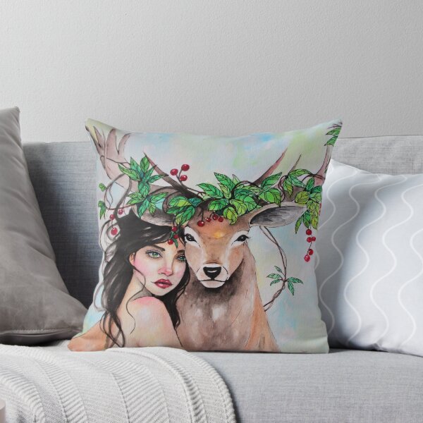 Item preview, Watercolor deer designed and sold by Daniela Mejia.