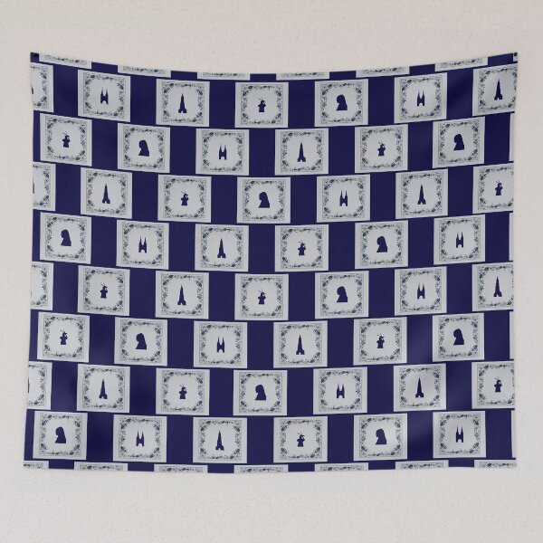 Item preview, Collage Delft blue tiles designed and sold by kultjers.