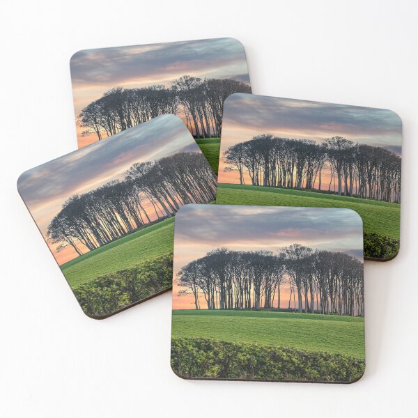Item preview,  nearly home trees Cornwall at sunset designed and sold by kathleenjean.