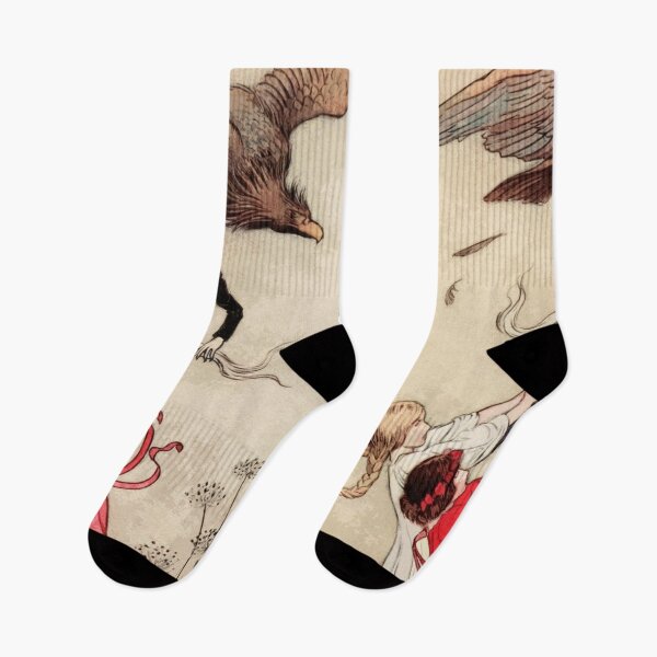 Item preview,  Ripp Van Winkle taken by a bird - Arthur Rackham designed and sold by Vintage Designs +.
