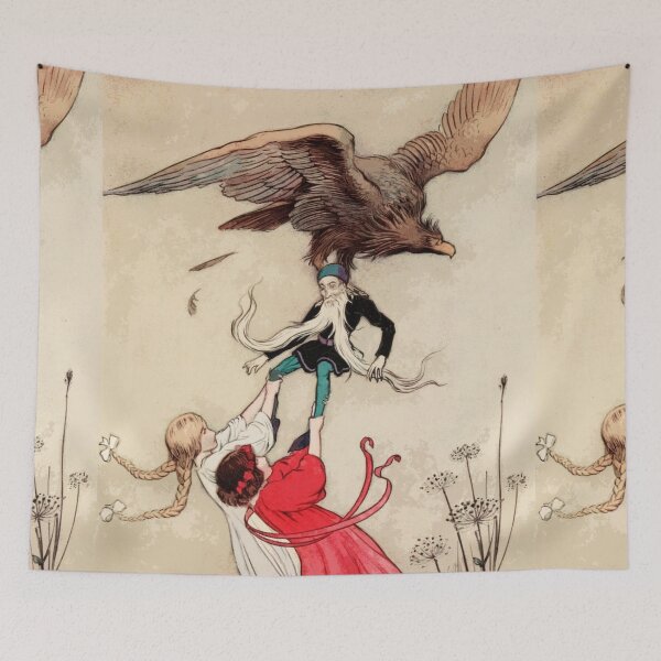 Item preview,  Ripp Van Winkle taken by a bird - Arthur Rackham designed and sold by Vintage Designs +.
