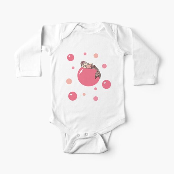 Baby mermaid Long Sleeve Baby One-Piece