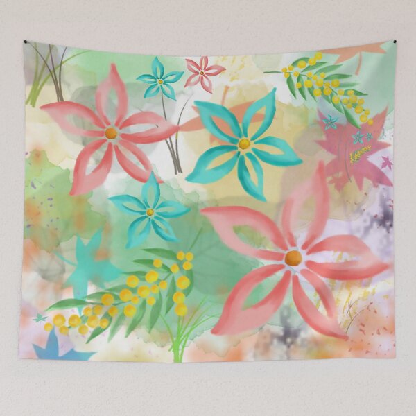 Item preview, Spring Full Bloom in Pastel Colors designed and sold by alexixela.