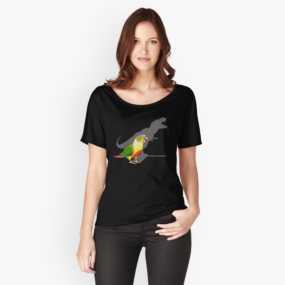 T-rex shadow - Pineapple Conure Relaxed Fit T-Shirt