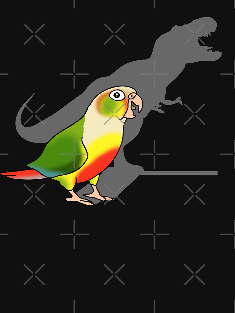 T-rex shadow - Pineapple Conure by FandomizedRose