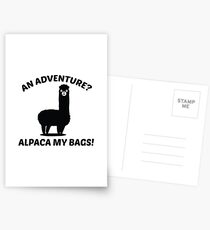 Postales Alpaca Mis Bolsas