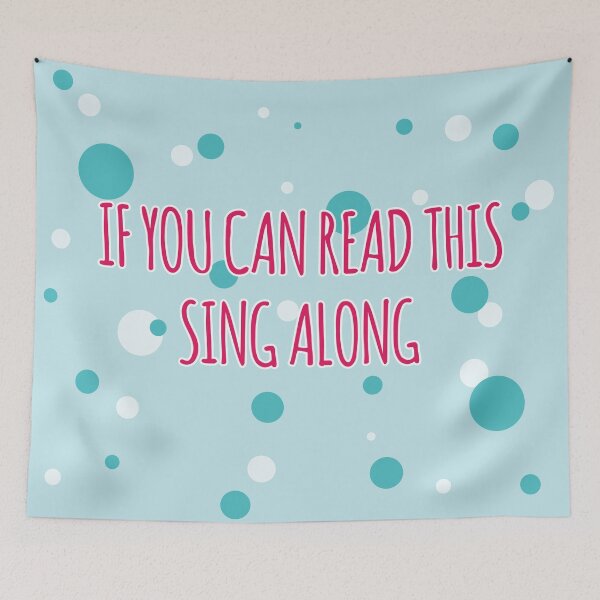 Item preview, If you can read this, sing along designed and sold by shirtgrass.