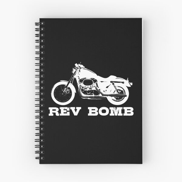 Item preview, Motorcycle Rev Bomb (Black) designed and sold by DaliusD.
