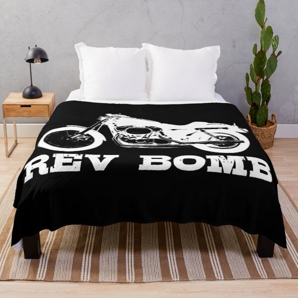 Item preview, Motorcycle Rev Bomb (Black) designed and sold by DaliusD.