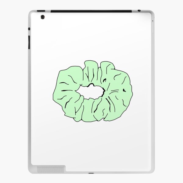 Light Green Scrunchie iPad Skin