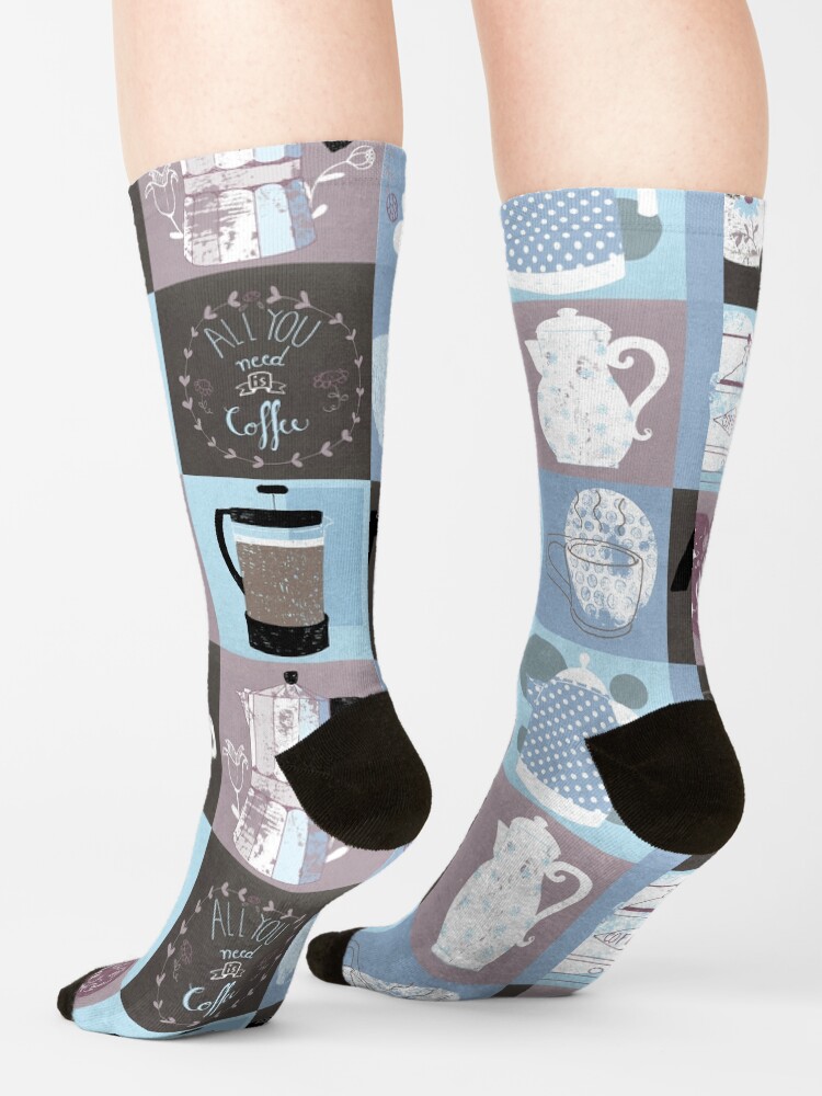 Alternate view of Coffee Time Socks
