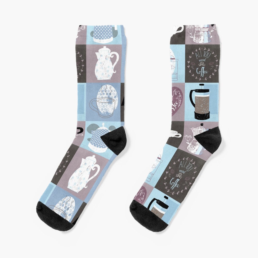 Coffee Time Socks