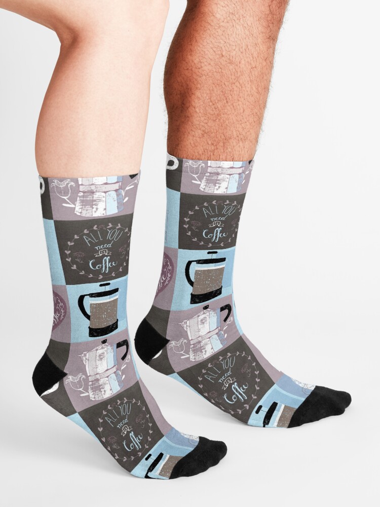 Alternate view of Coffee Time Socks