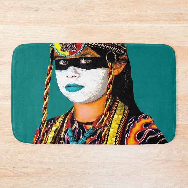 Item preview, Native Girl in Ceremonial Costume (Southern Isleta Tribe) designed and sold by William E Lopez.