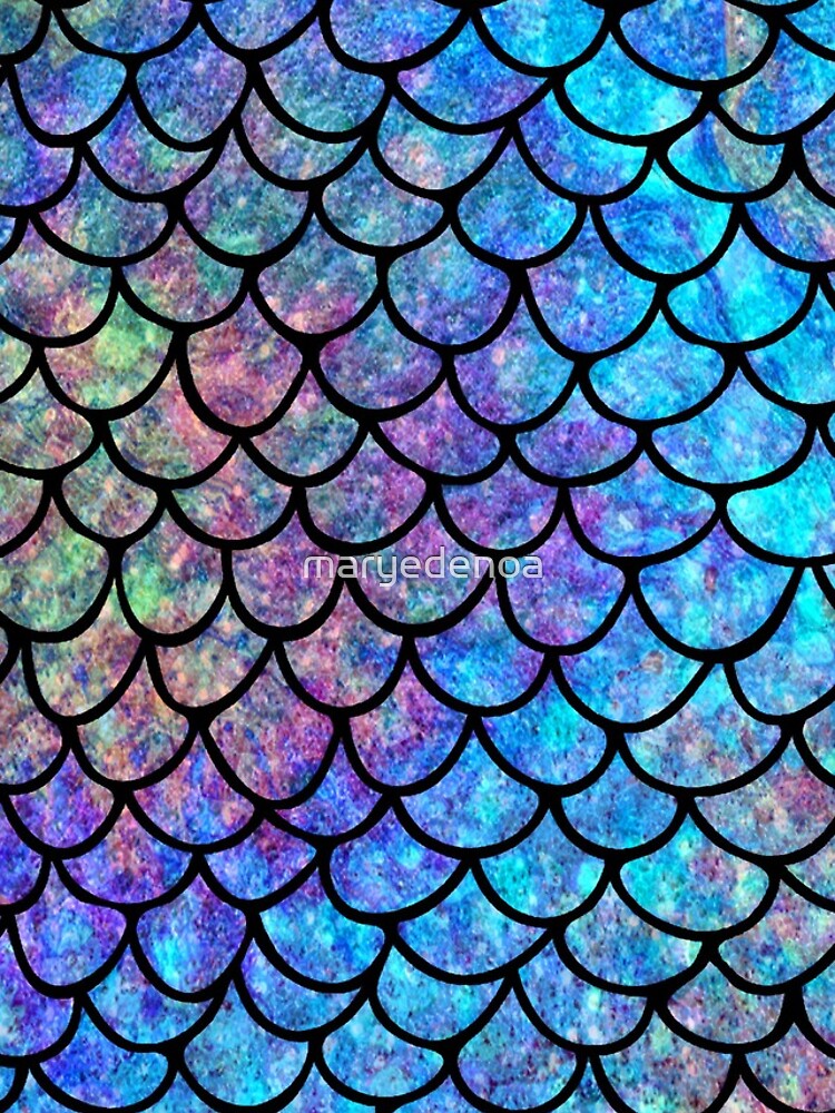 Disover Colorful Mermaid scales Iphone Case