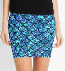 Magical Sparkly Mermaid Scales Mini Skirt