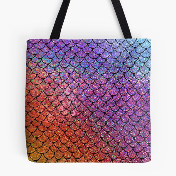 Item preview, Colorful Glitter Mermaid Scales designed and sold by maryedenoa.