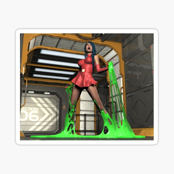 Slimed Sticker