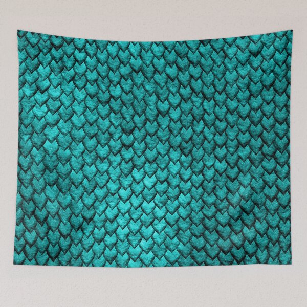 Item preview, Mermaid Scales - Turquoise designed and sold by maryedenoa.