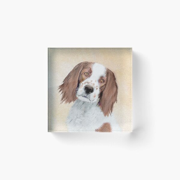 Item preview, Irish Red and White Setter Painting - Original Art designed and sold by alpendesigns.