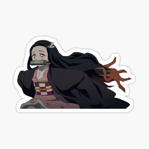 Nezuko Running - Kimetsu no Yaiba / Dämonentöter Sticker