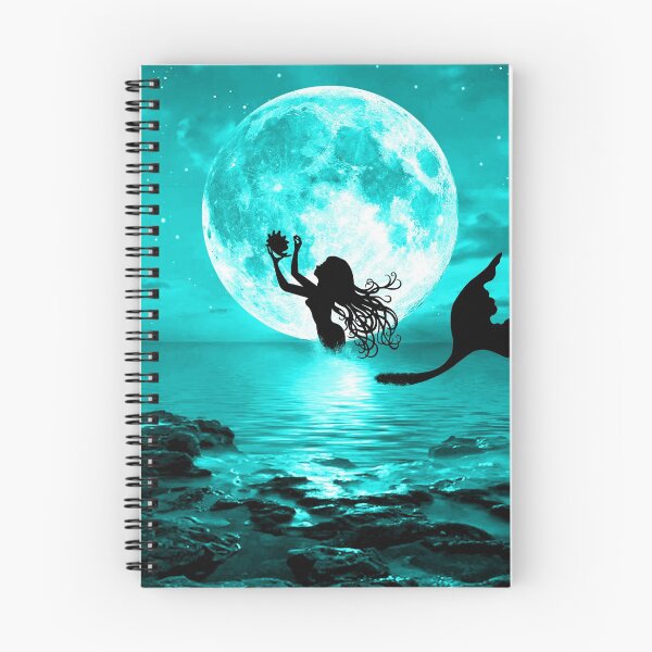 Item preview, Moonlight Mermaid - Turquoise designed and sold by maryedenoa.